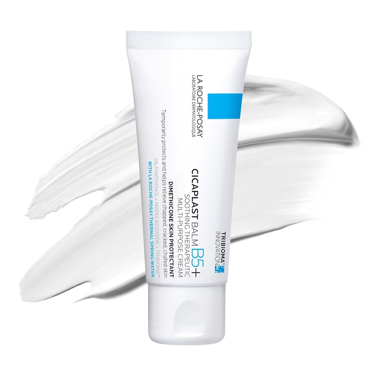 La Roche-Posay Cicaplast Balm B5, Healing Ointment and Soothing Therapeutic Multi Purpose Cream for Dry & Irritated Skin, Body and Hand Balm, Baby Safe, Fragrance Free（Packaging will be sent randomly）
