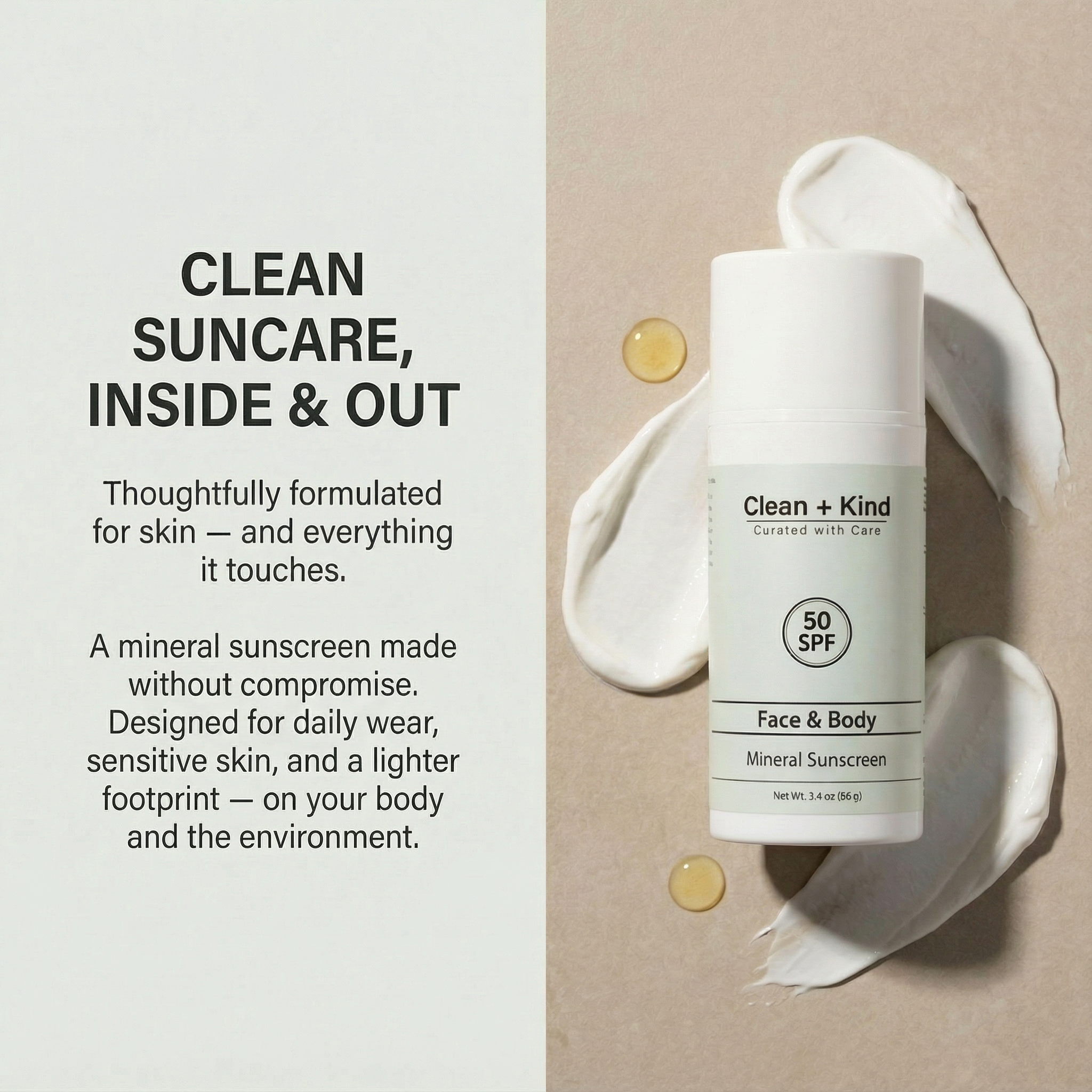 Tallow Mineral Sunscreen