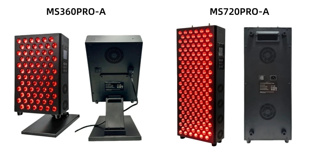 660nm 630nm 850nm Dimmable Dual Chip Red Light Therapy Panel Lamp LED Beauty Devices Near Infrared Therapy Light For Face Body