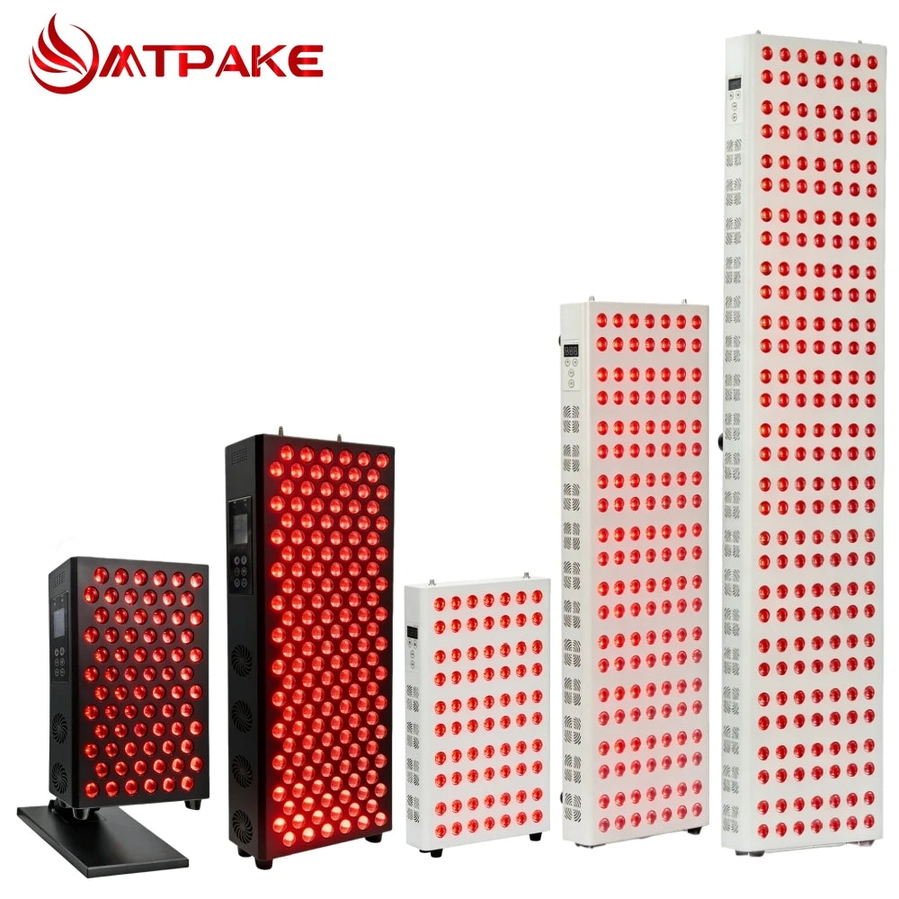 660nm 630nm 850nm Dimmable Dual Chip Red Light Therapy Panel Lamp LED Beauty Devices Near Infrared Therapy Light For Face Body