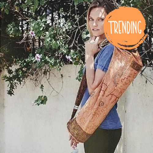 Yoga Bag - Namaste Sutra  Hand Crafted Chic Bag